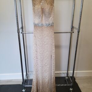 City Triangles Beige Dress